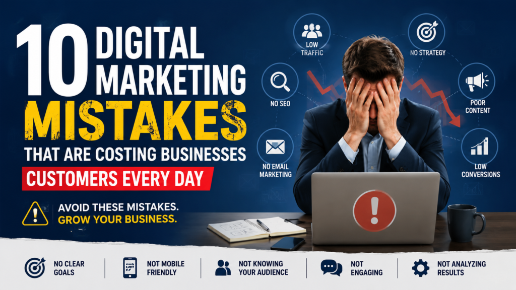 10 Digital Marketing Mistakes That Are Costing Businesses Customers Every Day 1024x576