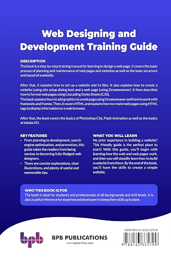 web designing and development training guide